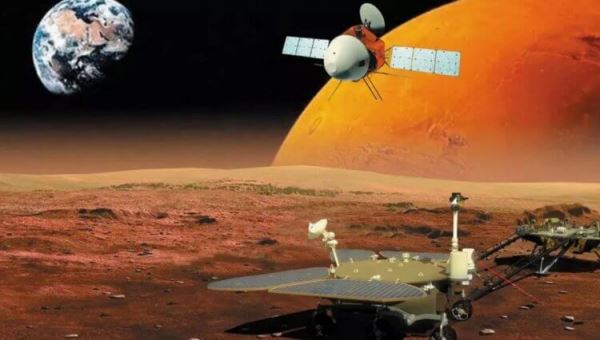 В какую точку Марса сядет первый китайский марсоход «Тяньвэнь-1»?