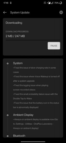 <br />
						OnePlus 7 с обновлением OxygenOS 11 Open Beta 4 получил поддержку функции Always-On Display<br />
					