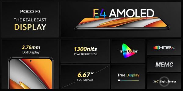 <br />
						POCO F3: глобальная версия Redmi K40 с AMOLED-экраном на 120 Гц, чипом Snapdragon 870 и тройная камера на 48 МП за 299 евро<br />
					